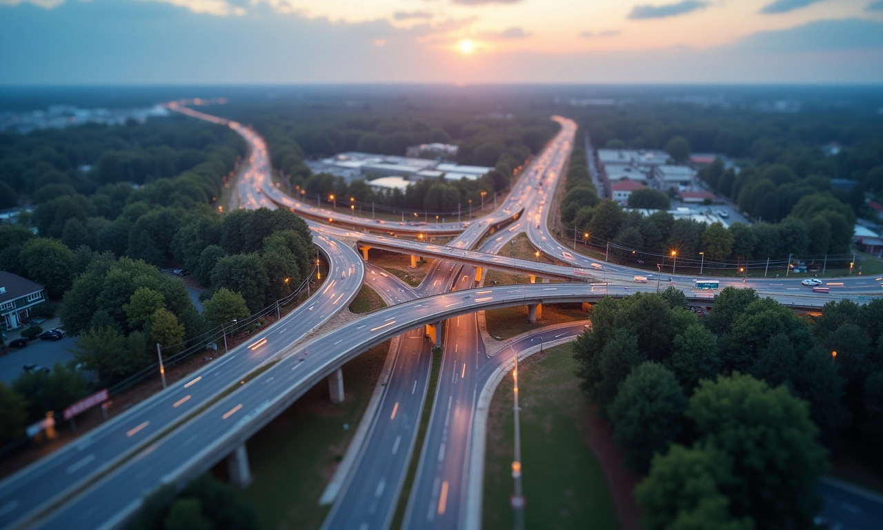 Crabapple Road Birmingham Highway intersection aerial 2026