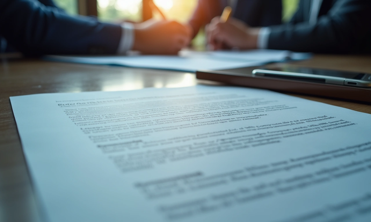 Institutional bridge loan term sheet on bank conference table