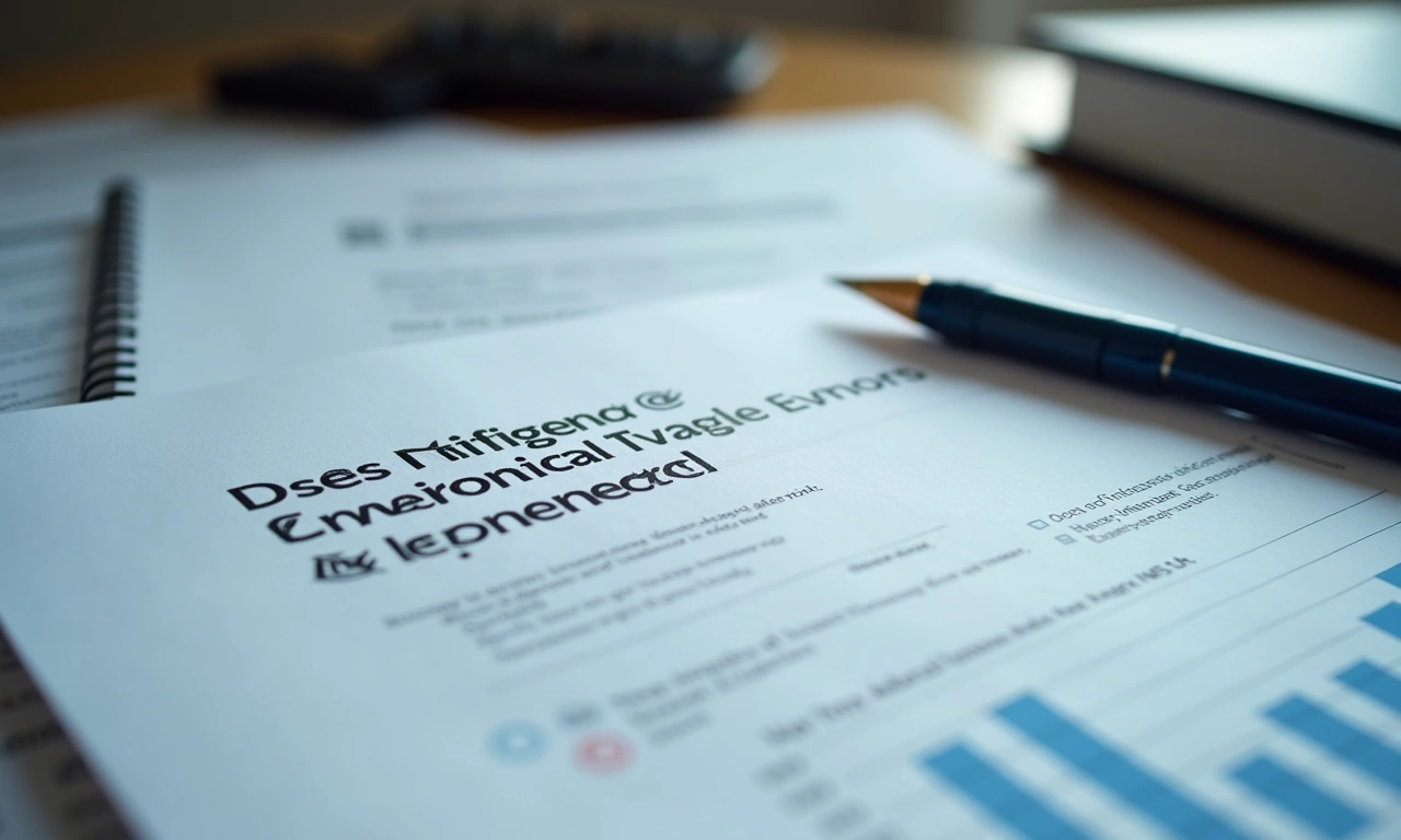 Due diligence checklist and environmental assessment reports