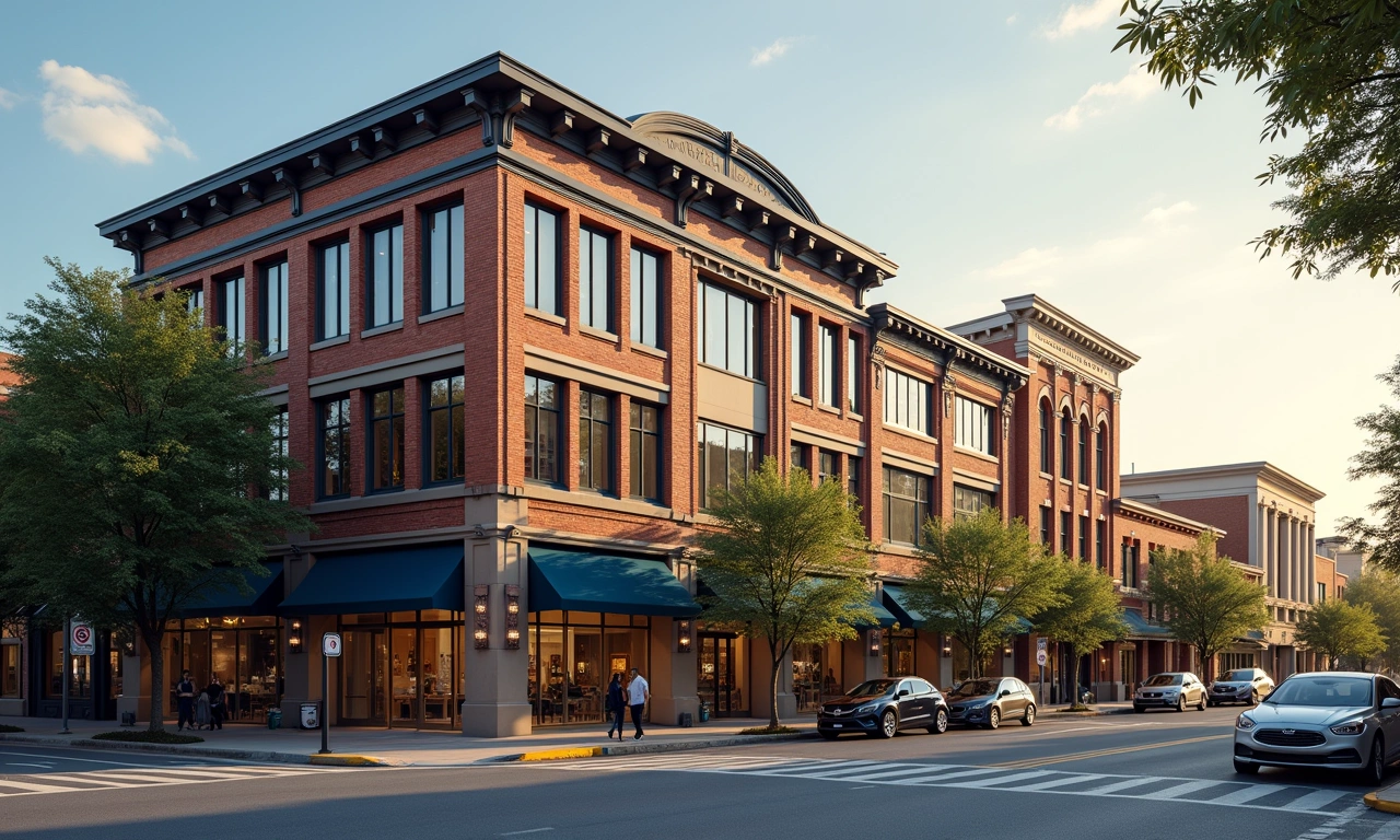 Historic Canton Street Roswell Georgia adaptive reuse commercial development